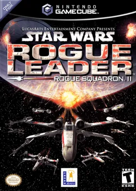 Star Wars - Rogue Squadron II - Rogue Leader box cover front